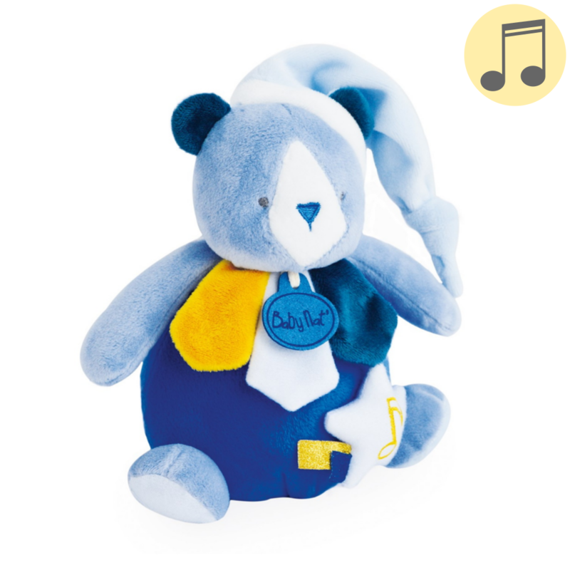  les comètes musical box blue bear star 